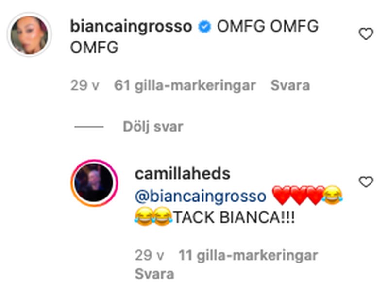 Bildkälla: Instagram Bildkälla: Instagram